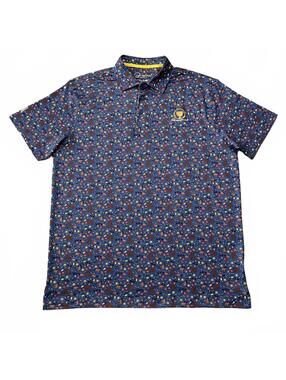 Barstool Golf Presidents Cup Mens Printed Polo Shirt Size 2XL